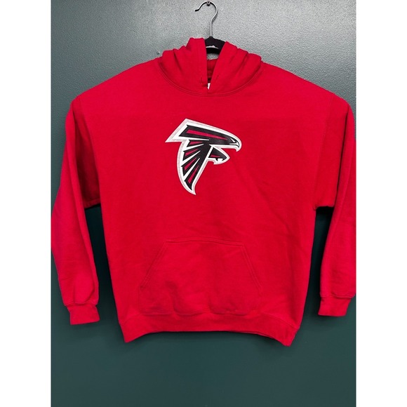 NFL Other - NFL Atlanta Falcons Red Screen Print Long Sleeve Hoodie Size Large